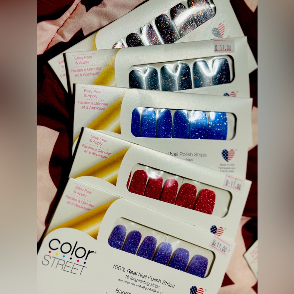 Glitter ✨ Colorstreet nails set